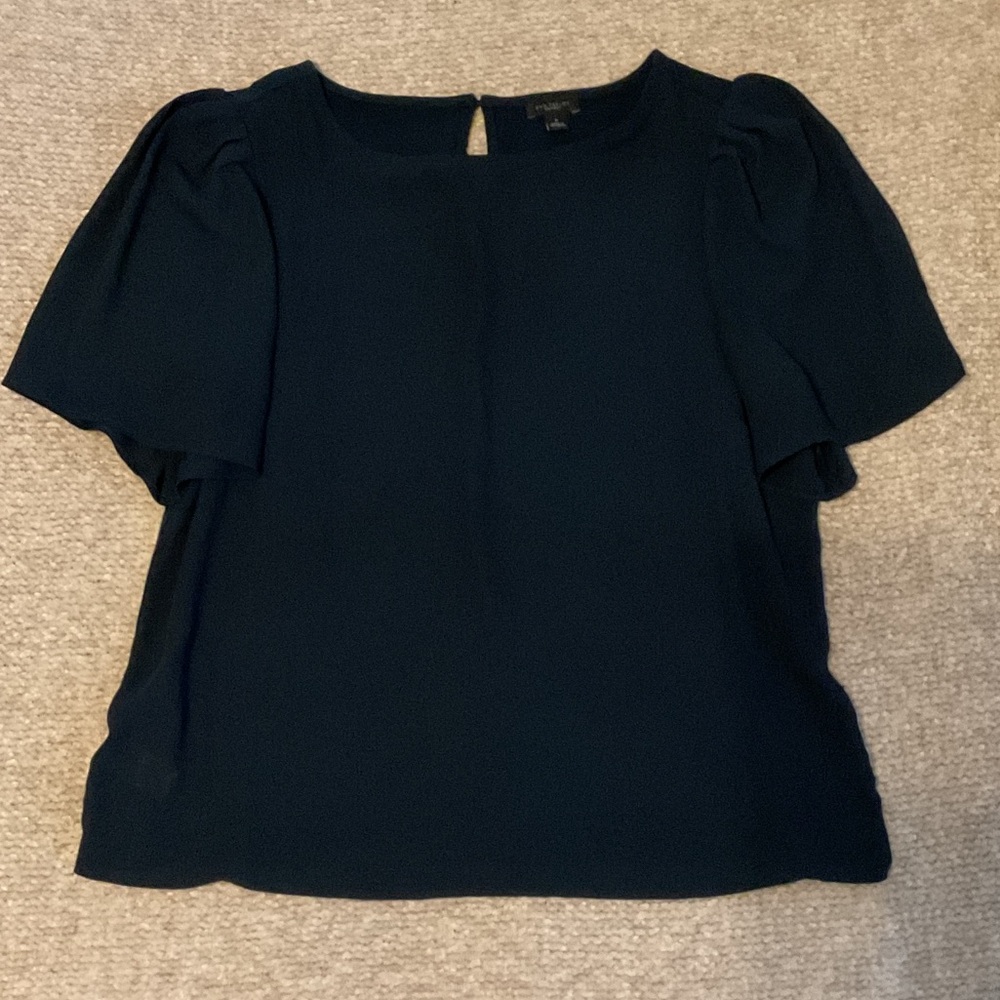 Ann Taylor Factory Dark Blue Women's Blouse